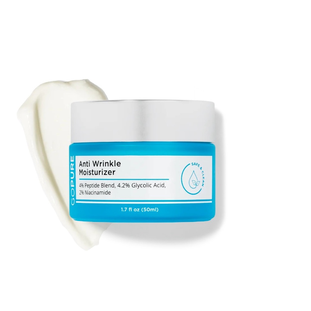 Gopure peptide blend anti wrinkle moisturizer